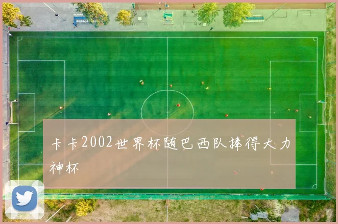 卡卡2002世界杯随巴西队捧得大力神杯